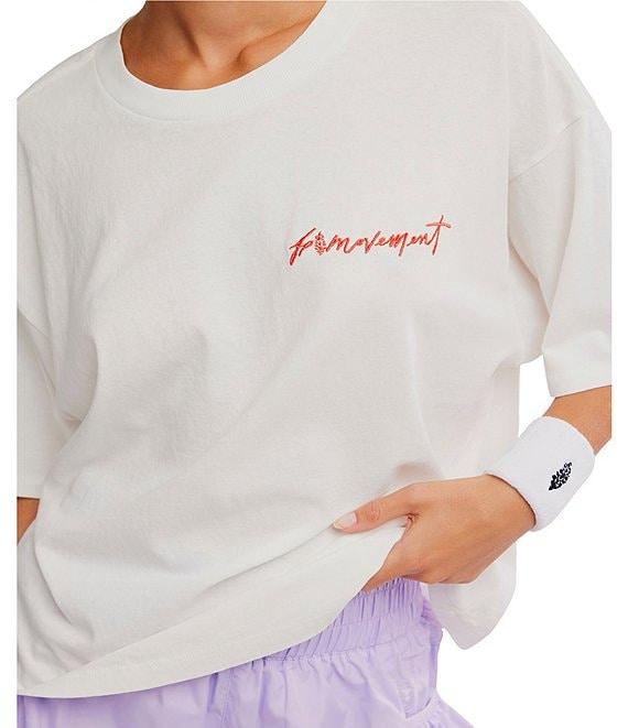 FP Movement Logo Crew Neck Short Sleeve Tackle Tee Product Image