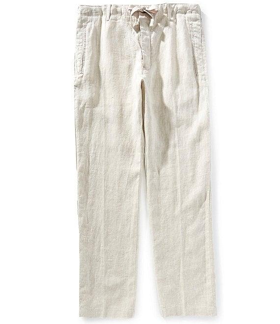 Perry Ellis Linen Drawstring Pants Product Image
