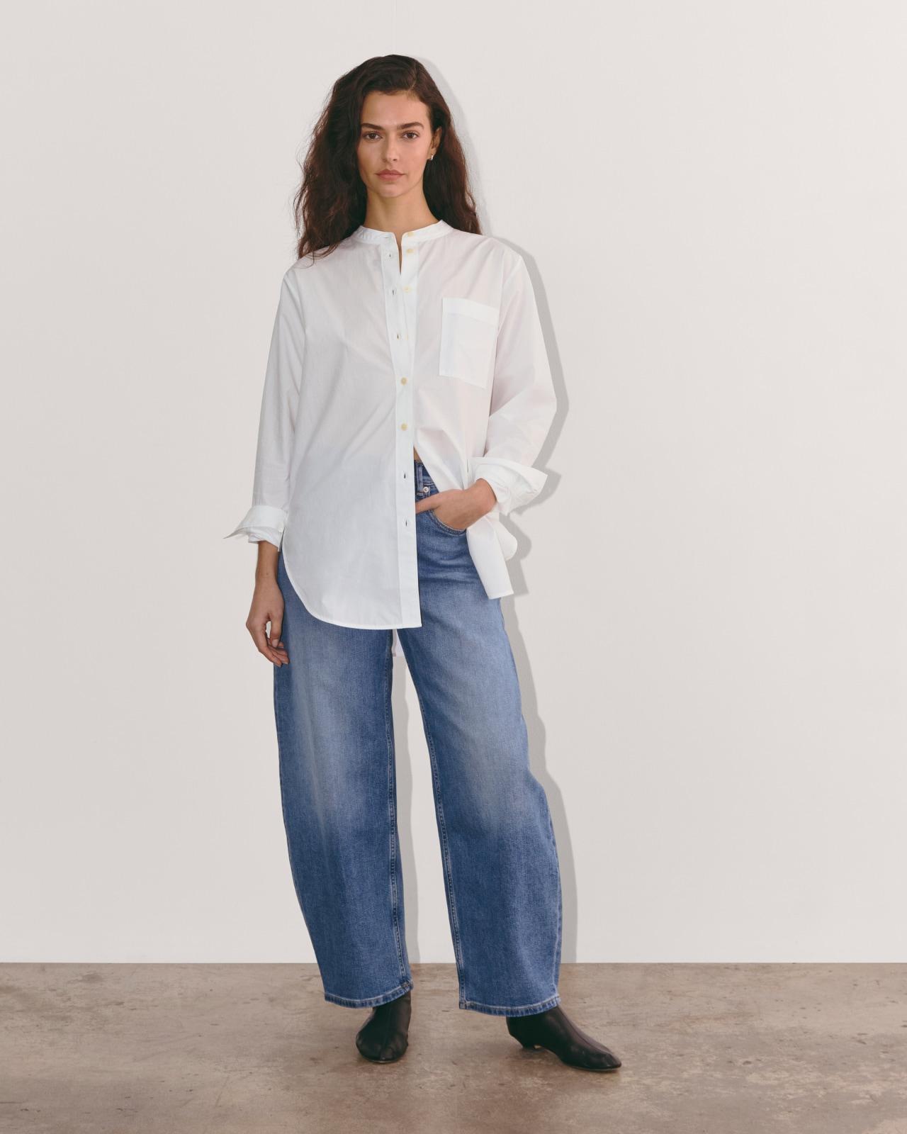 Womens Oversized Shirt in Ultrasoft Cotton by Everlane Product Image