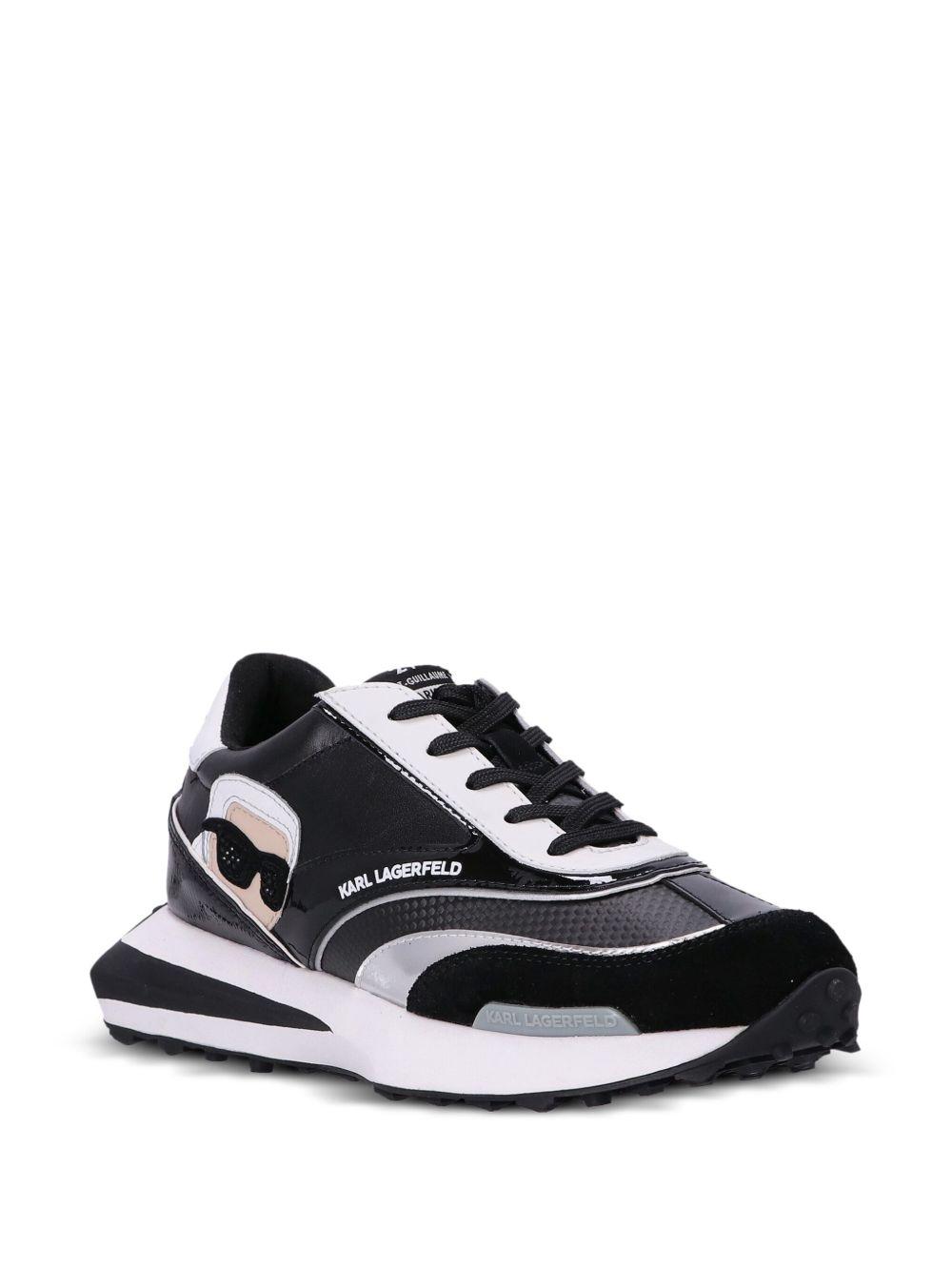Zone Karl leather low-top sneakers Product Image