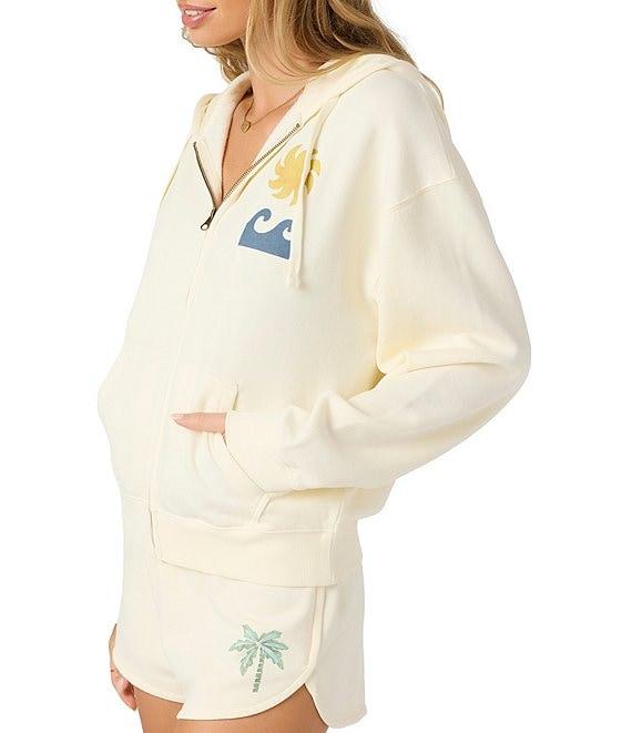 O'Neill Atwood Palma Long Sleeve Back Graphic Fleece Hoodie Product Image