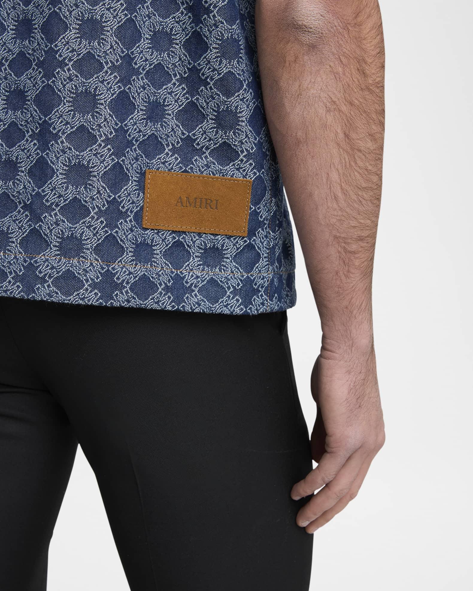 Men's MA Quad Denim Snap-Front Baseball Shirt Product Image