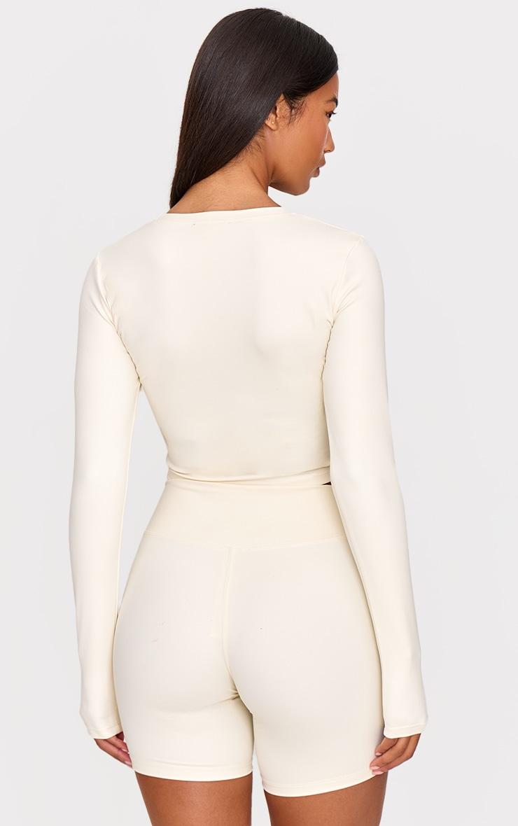 Bone Sculpt Long Sleeve Gym Top Product Image