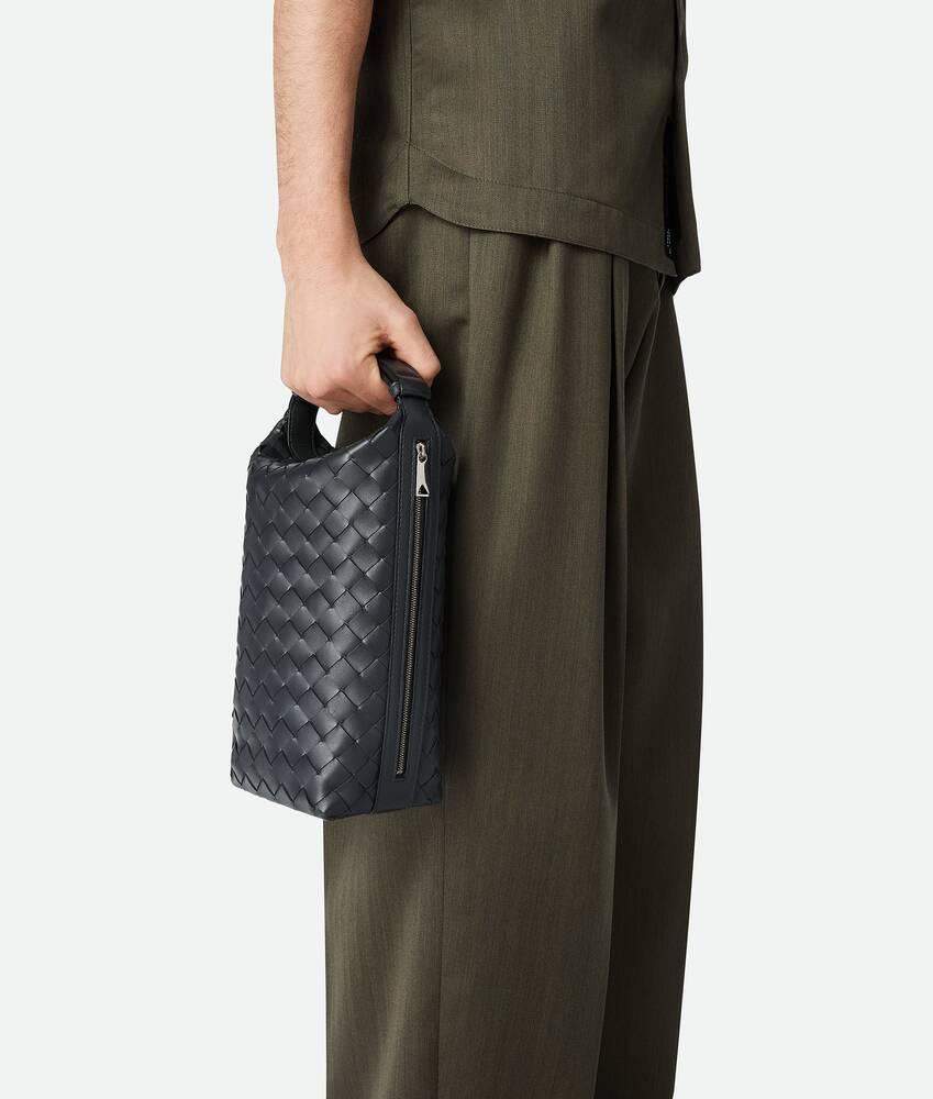 Men's Intrecciato Vertical Wallace in Ardoise Product Image