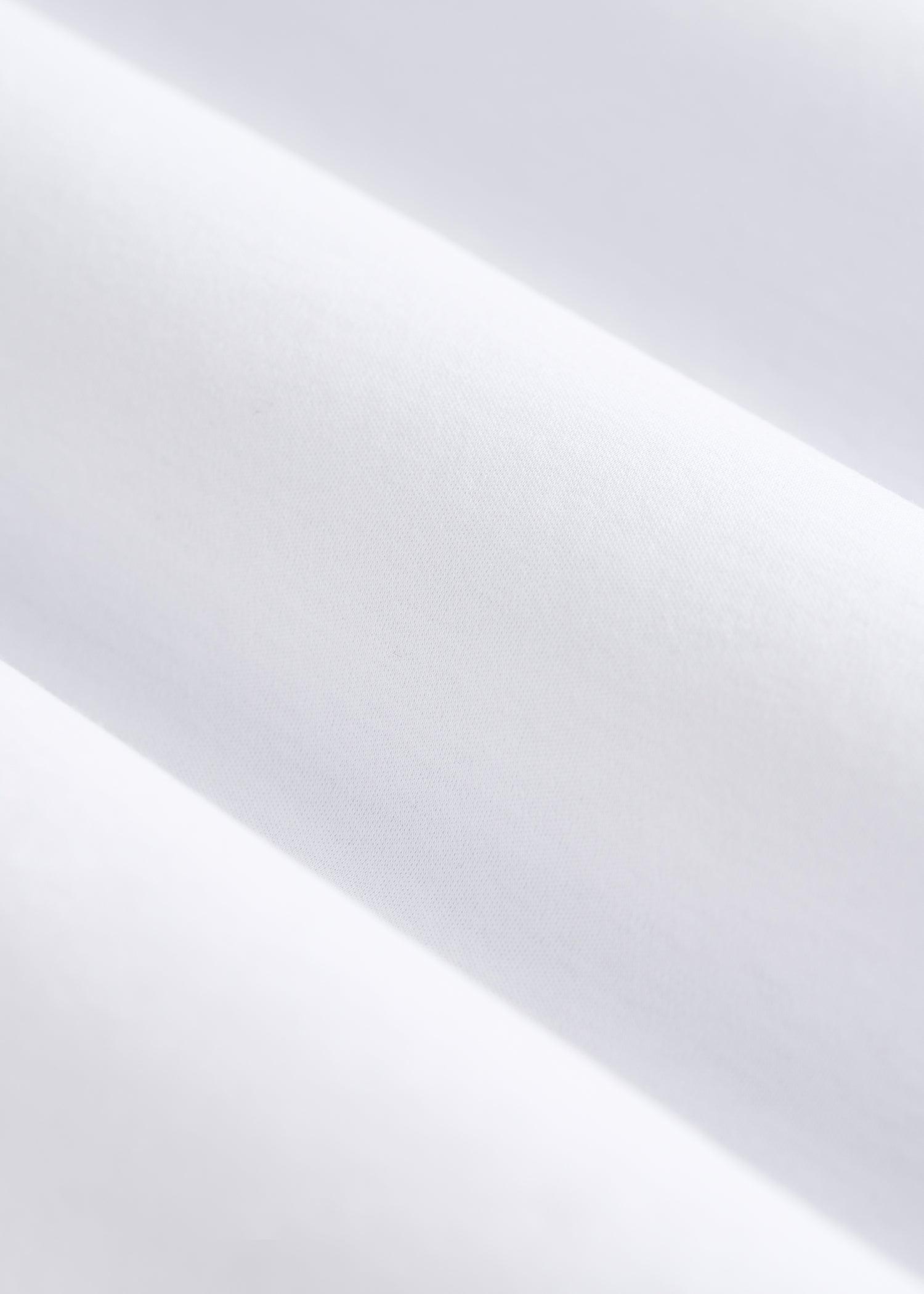 Stretch Jersey Dress Shirt for Tall Men in Optic White Male Product Image