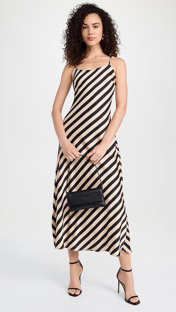 endless rose Striped Maxi Slip Dress | Shopbop Product Image