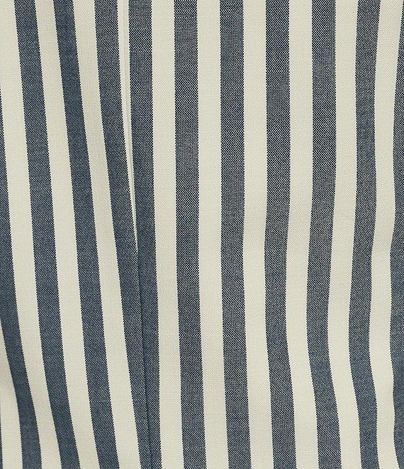 Alex Marie Brooke V-Neck Stretch Linen Blend Button Front Coordinating Vest Product Image