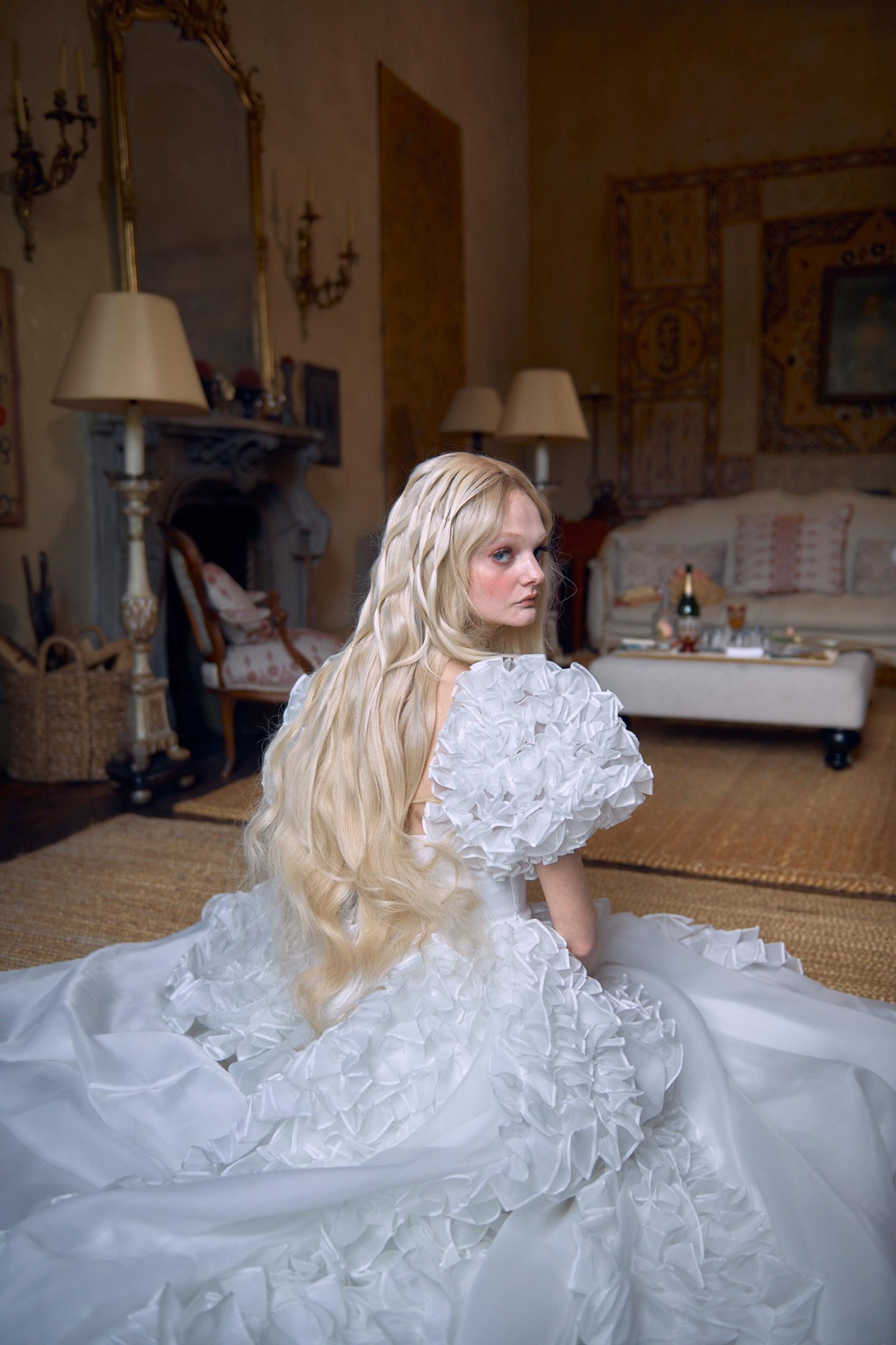 The Ivory Flower Gown Product Image