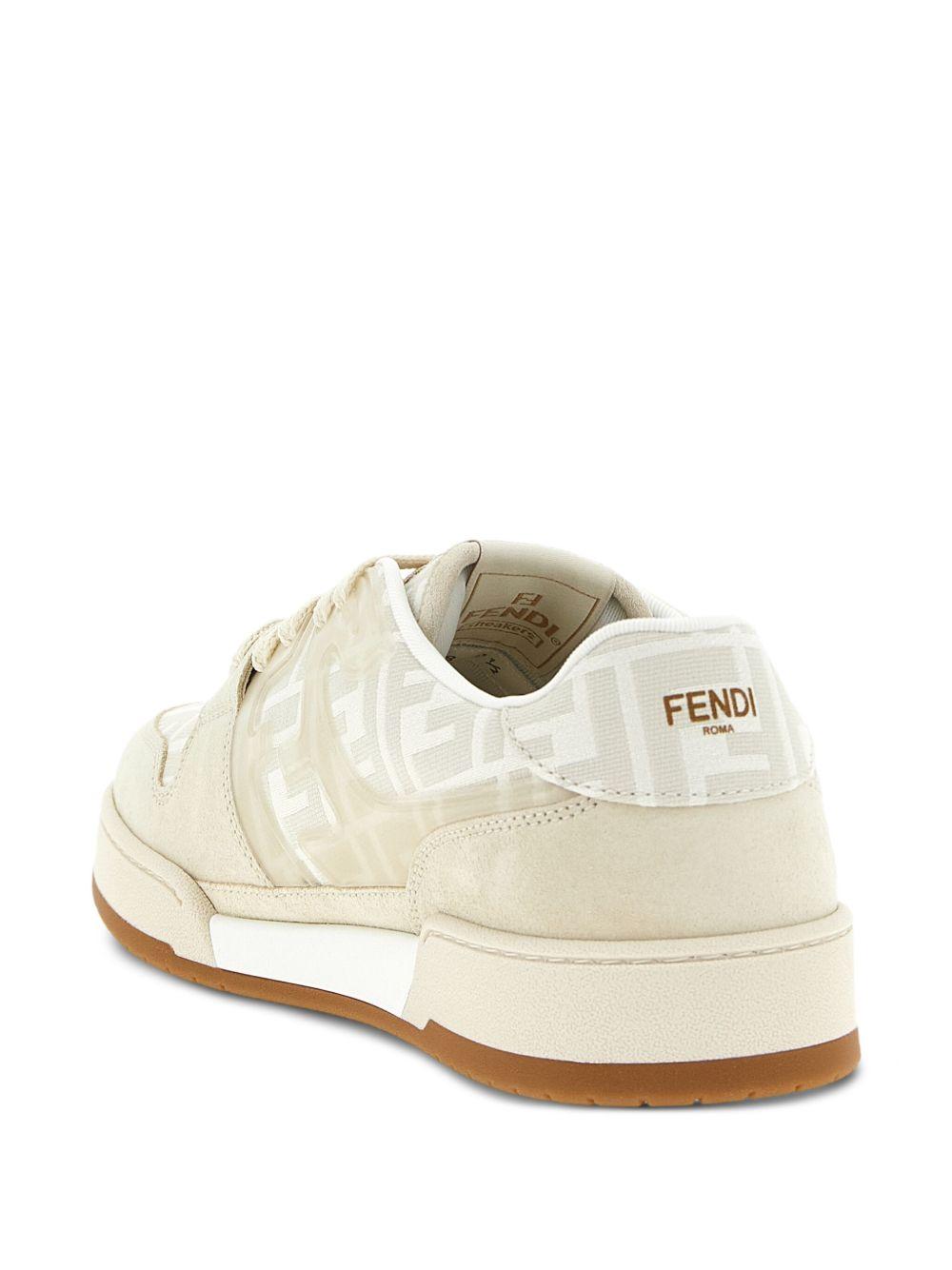 Fendi Match FF-jacquard low-top sneakers Product Image