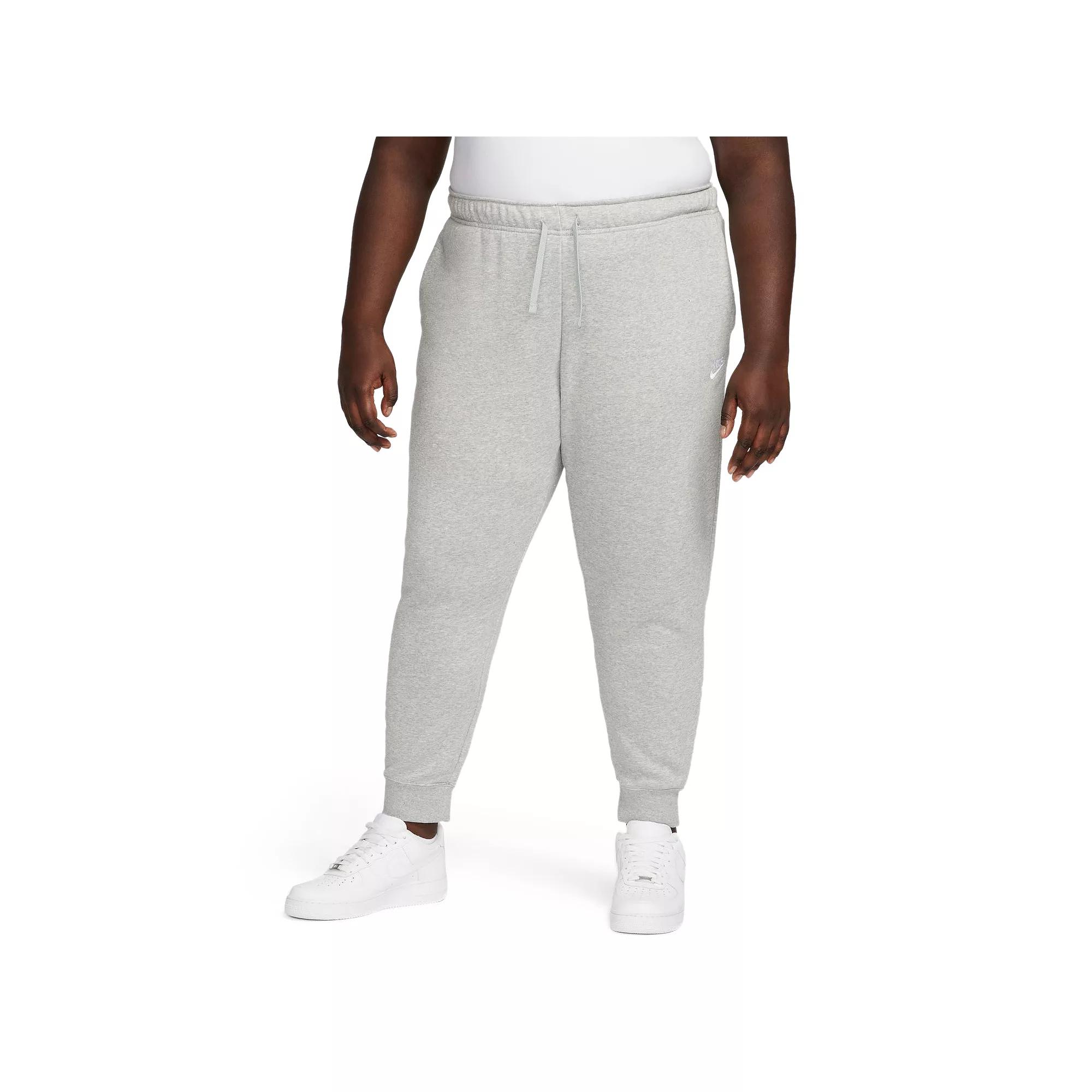 Womens Nike Sportswear Club Fleece Mid-Rise Jogger Pants (Plus Size) | DV5085-063 Product Image