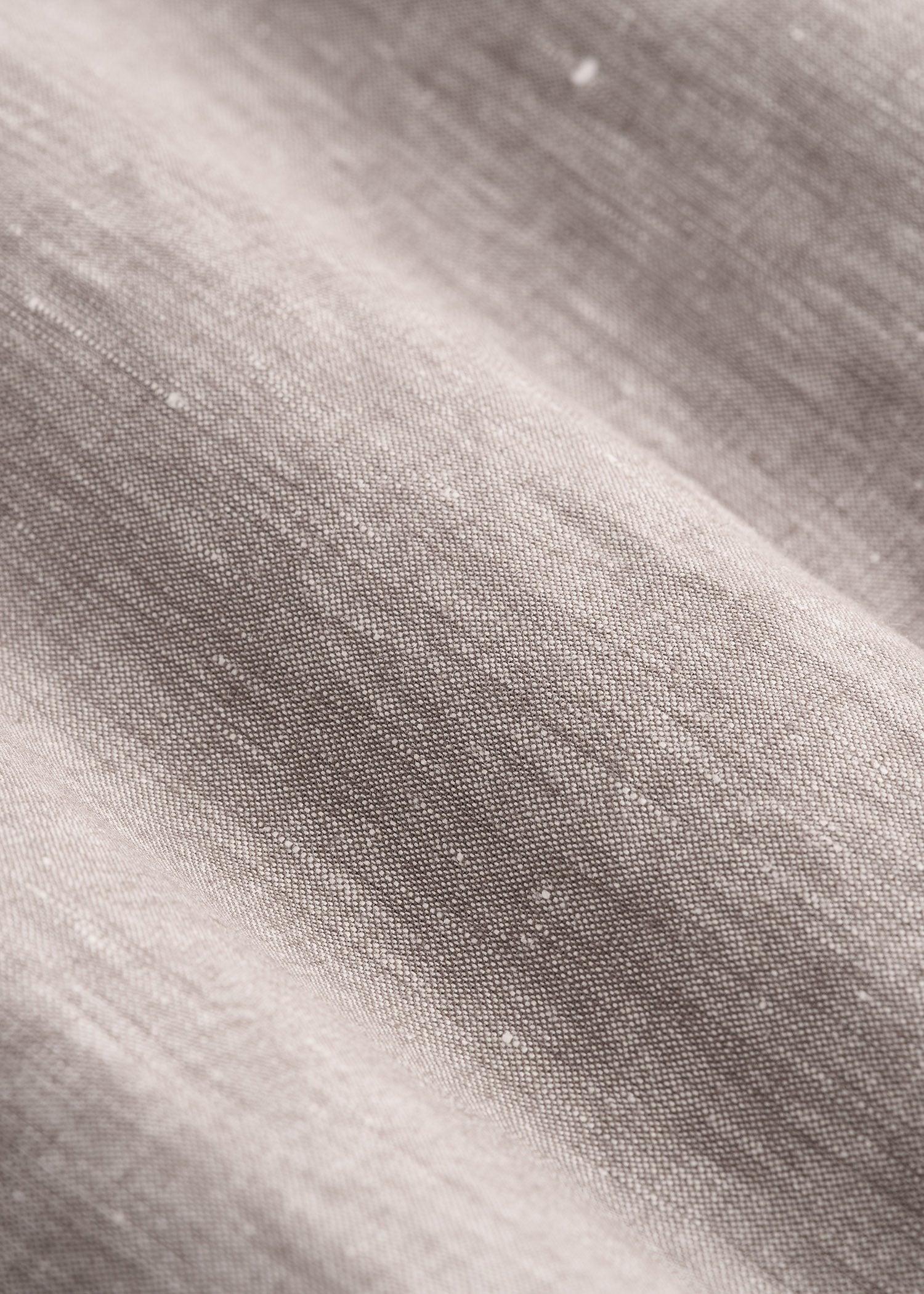 Stretch Linen Blazer for Tall Men in Brown Linen Male Product Image