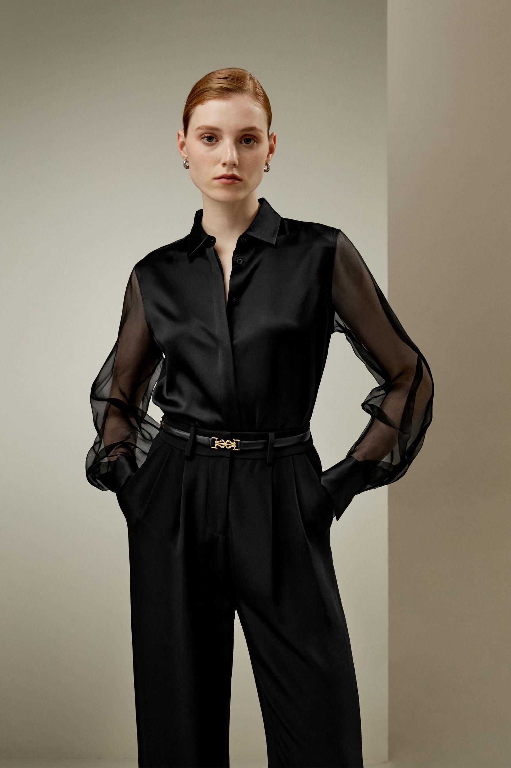 Ethereal Silk Shirt Product Image