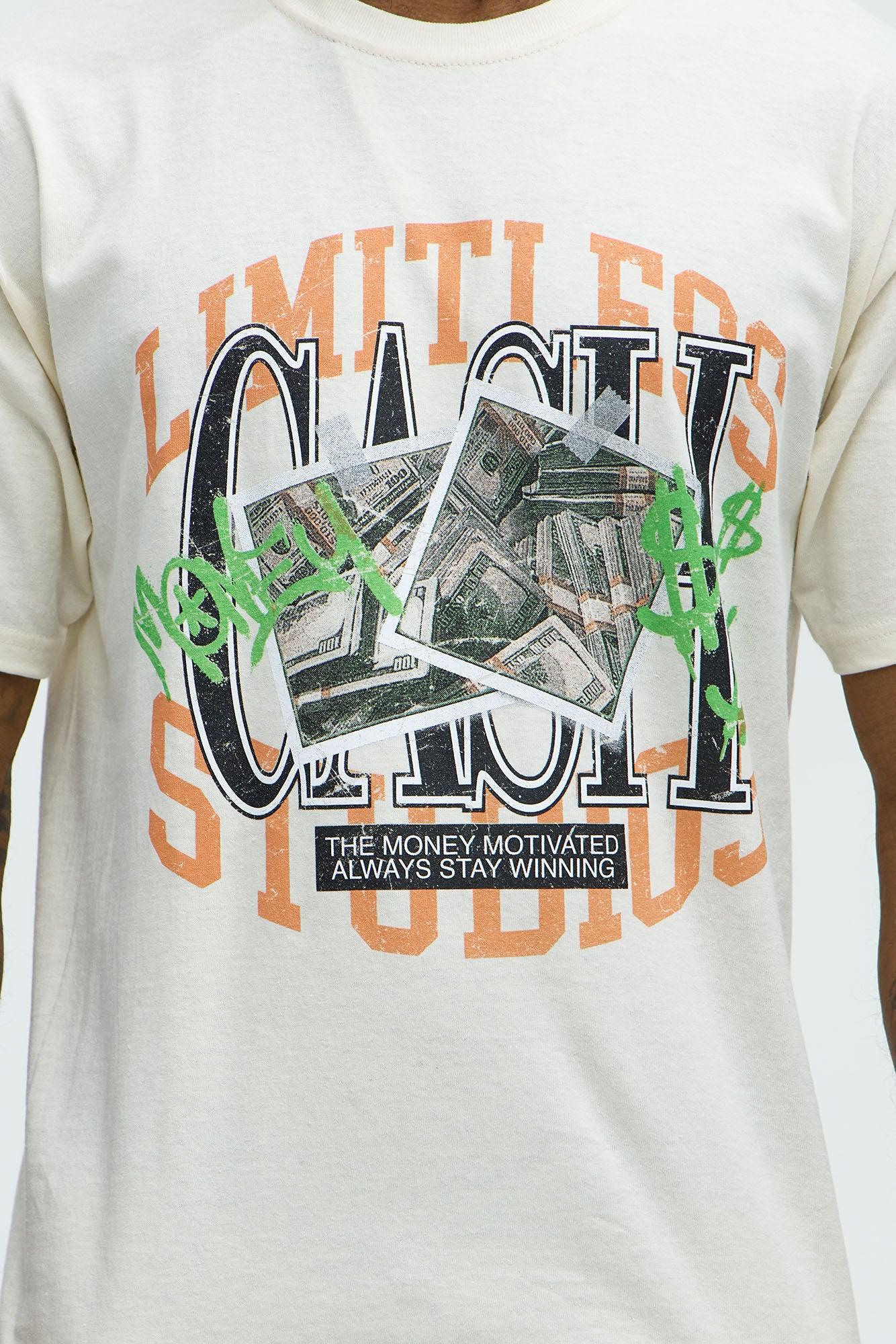 Limitless Studio Short Sleeve Tee - Natural Product Image