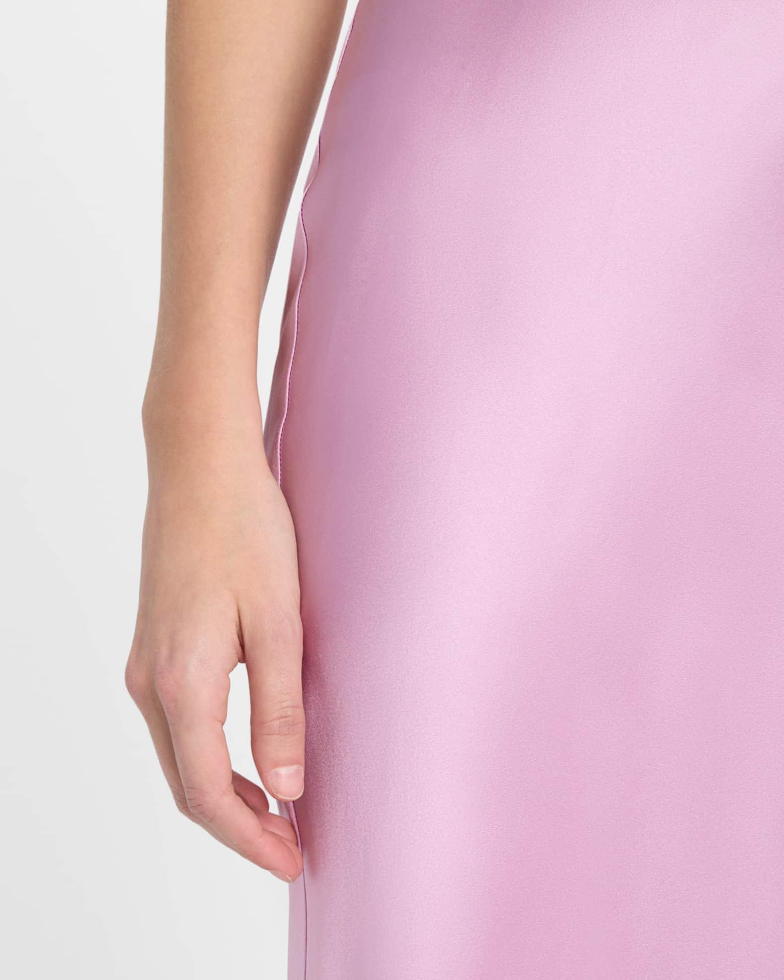 Miranda Bias-Cut Silk Skirt Product Image