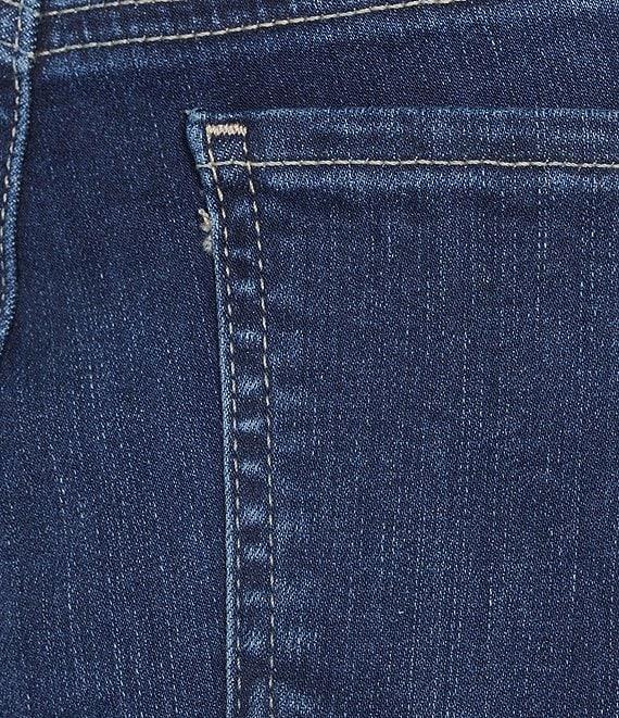 NYDJ Sheri Slim Tonal Stitch High Rise Slim Leg Ankle Jeans Product Image