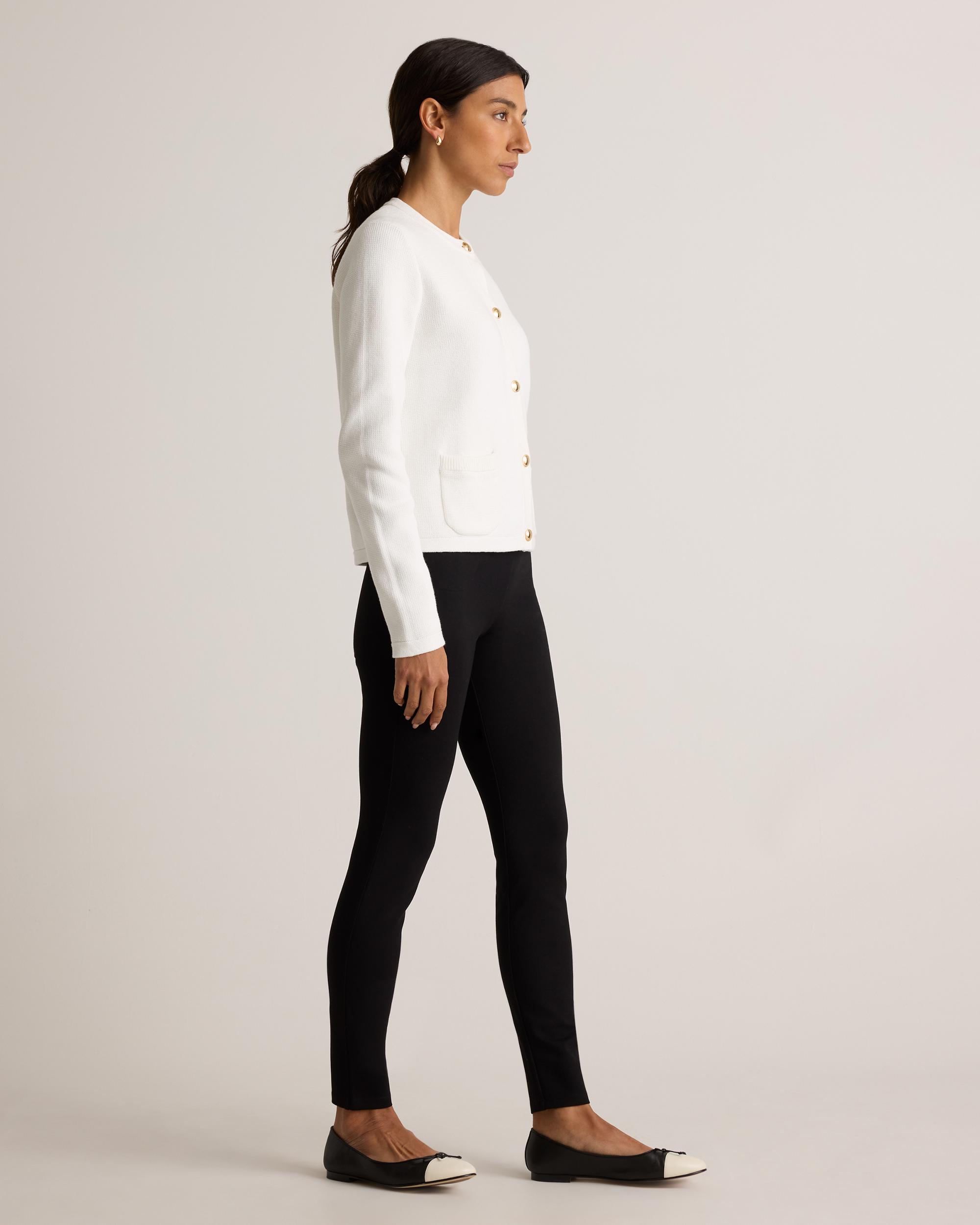 Quince | Women's Sweater Jacket Size XL, Organic Cotton Product Image