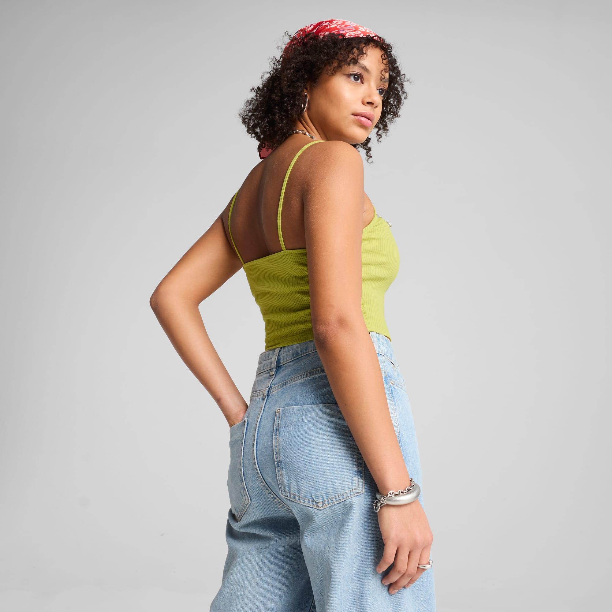 WARDROBE ESSENTIALS Women's Ribbed Tank Top Product Image