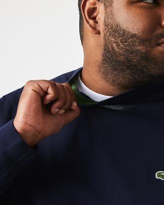 Monochrome Crew Neck Cotton Sweater Product Image