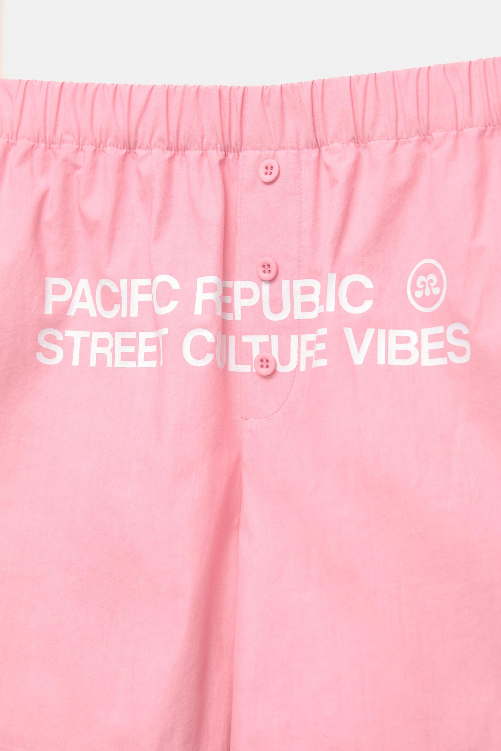 Graphic pyjama Bermuda shorts Product Image
