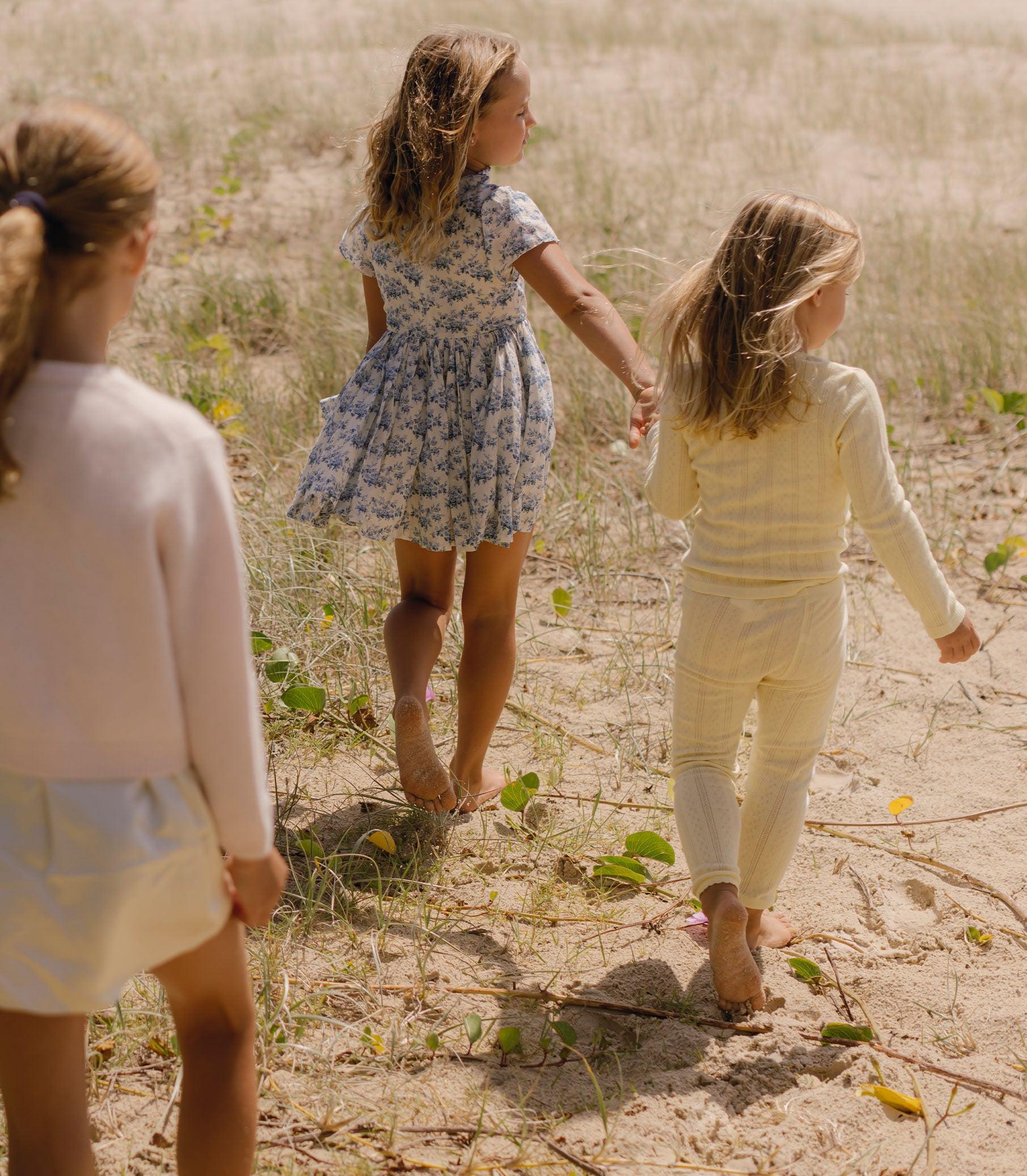 LAJOU PANT -- CREME CITRON QUELLE JOLIE POINTELLE Kids Product Image