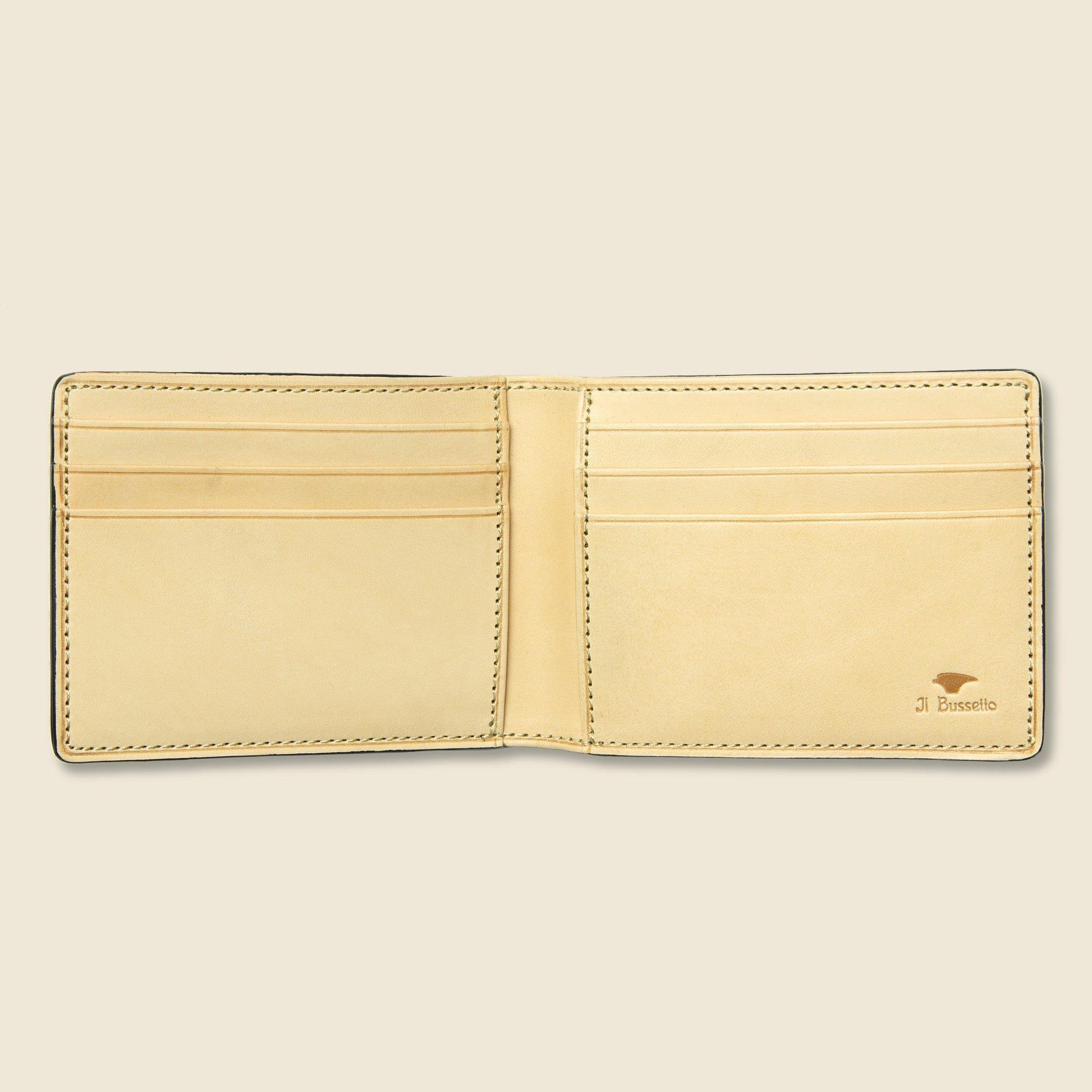 Small Bi-Fold Wallet - Green Product Image