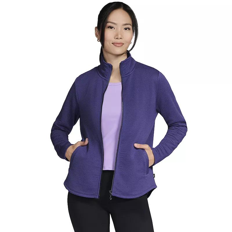 Women's Skechers® The Go Walk® Ottoman Cozy Fit Scoop Hem Jacket,  Product Image