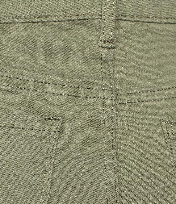 Code Bleu Chelsea Stretch Denim High Rise Capri Jeans Product Image