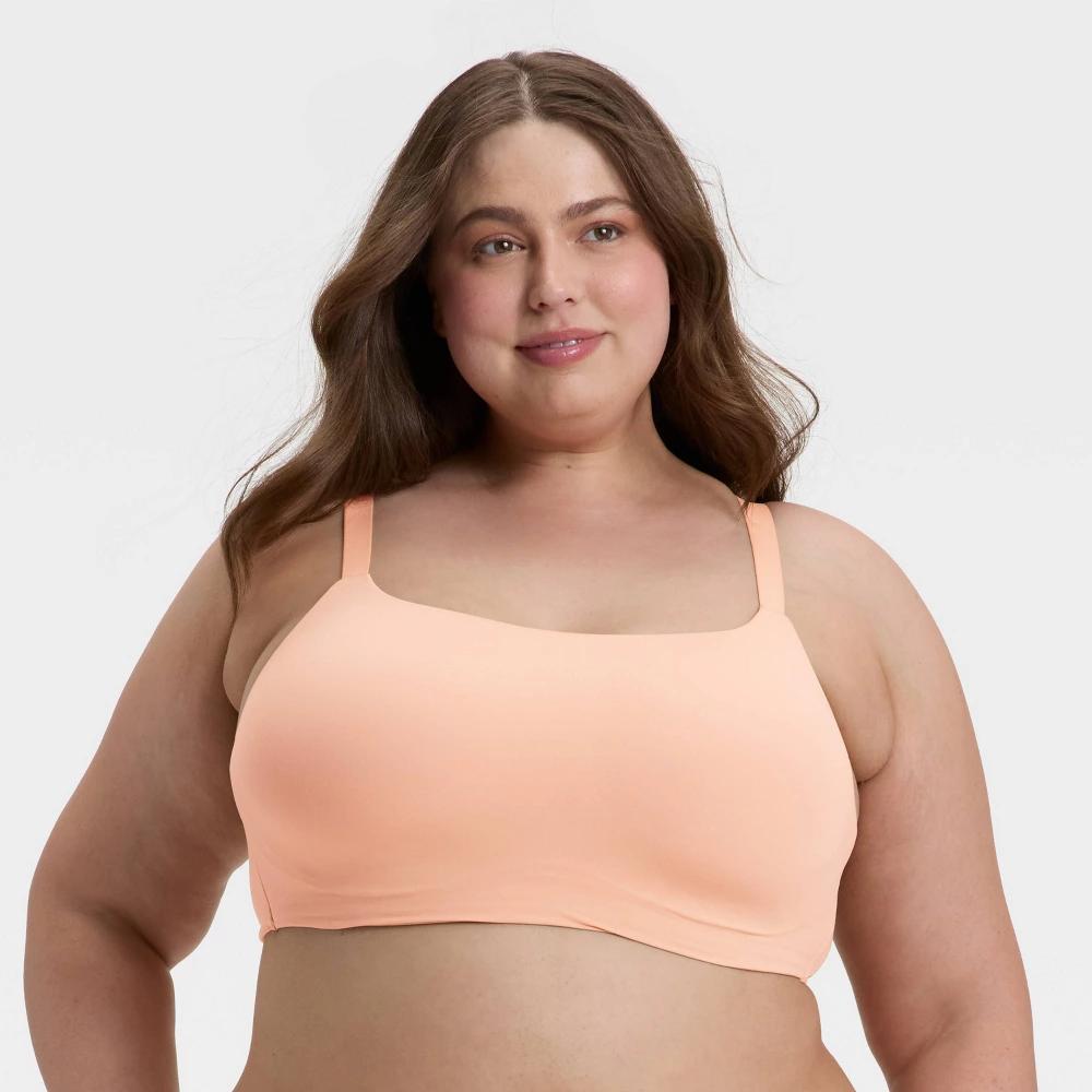 Women's Luxury Collection Luxe Stretch Lightly Lined Scoop Bralette - Auden™ Brown XS Product Image