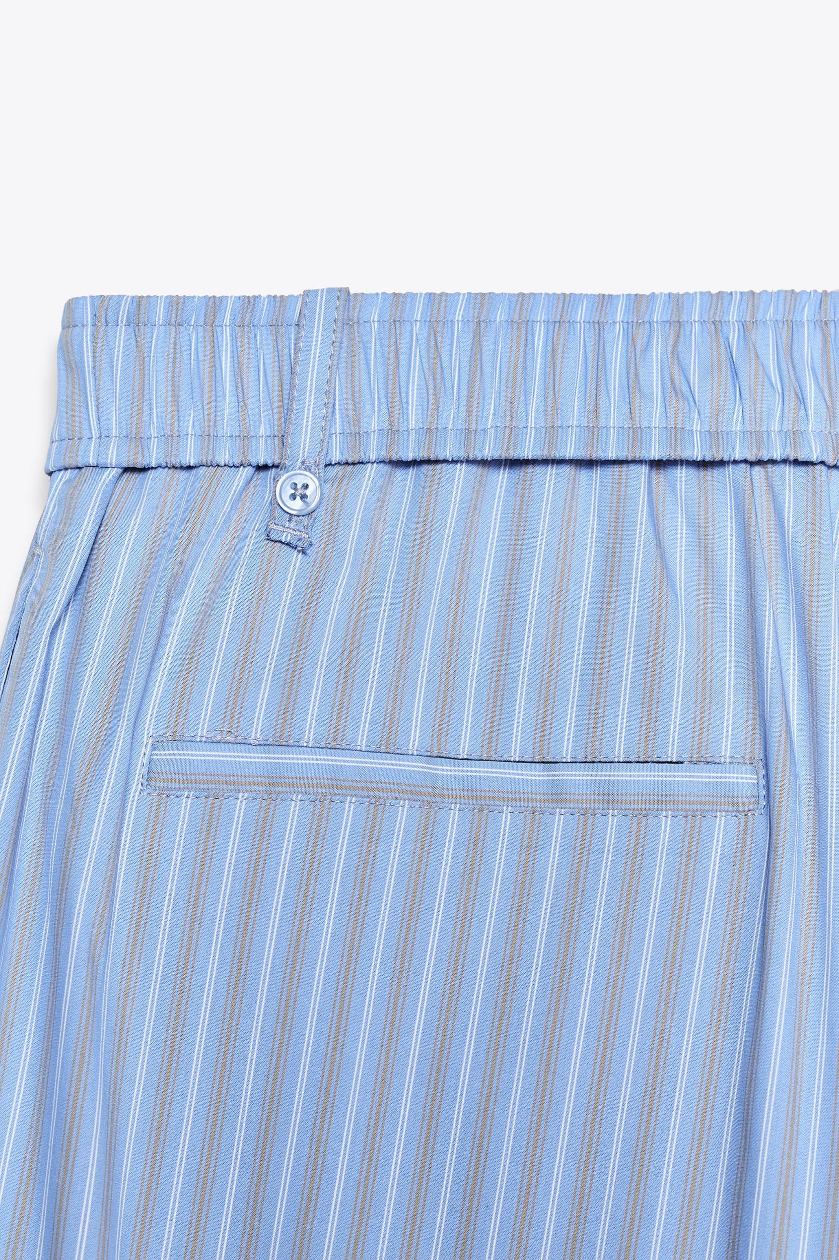 STRIPED PAJAMA PANTS Product Image