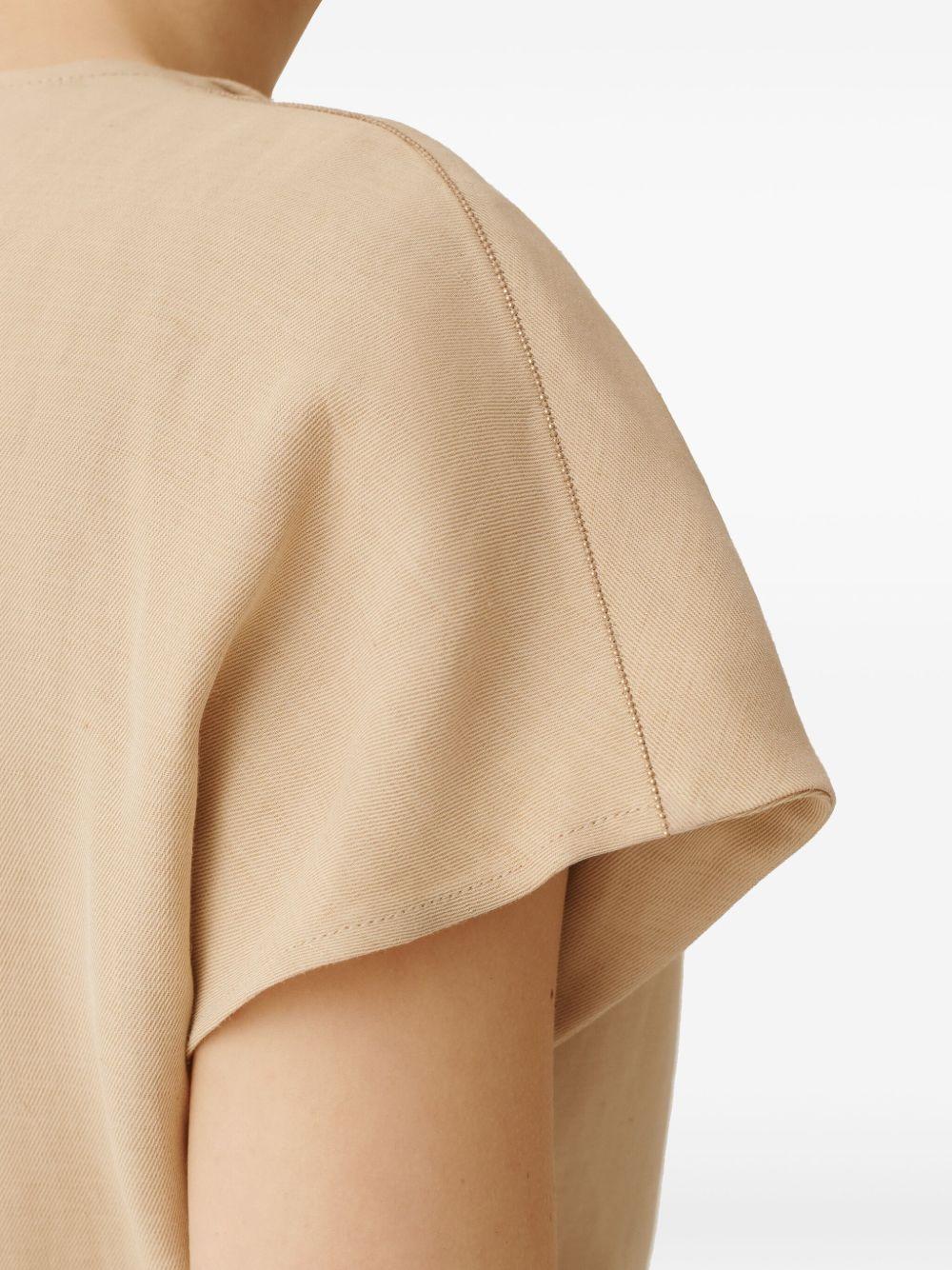 wrap-style blouse Product Image