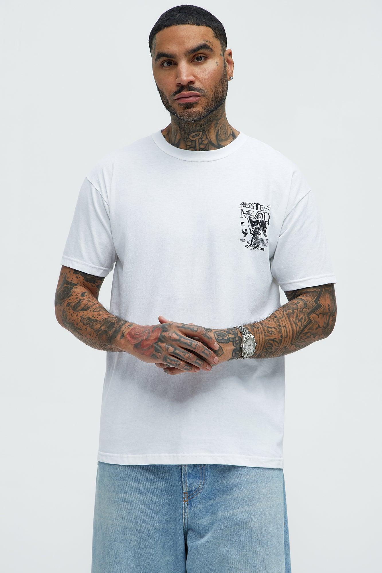 Master Mind Worldwide Short Sleeve Tee - White Product Image