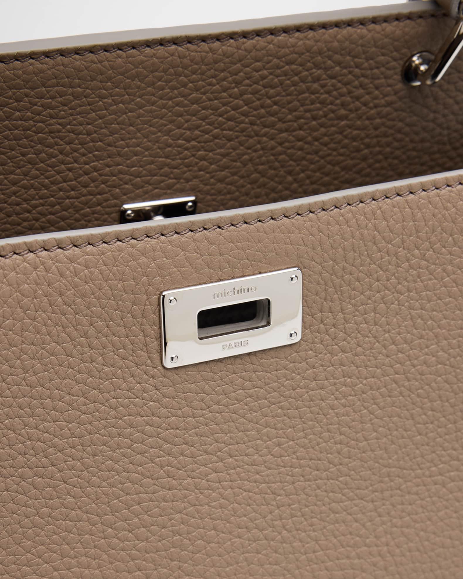 Lutece PM Grained Leather Top-Handle Bag Product Image