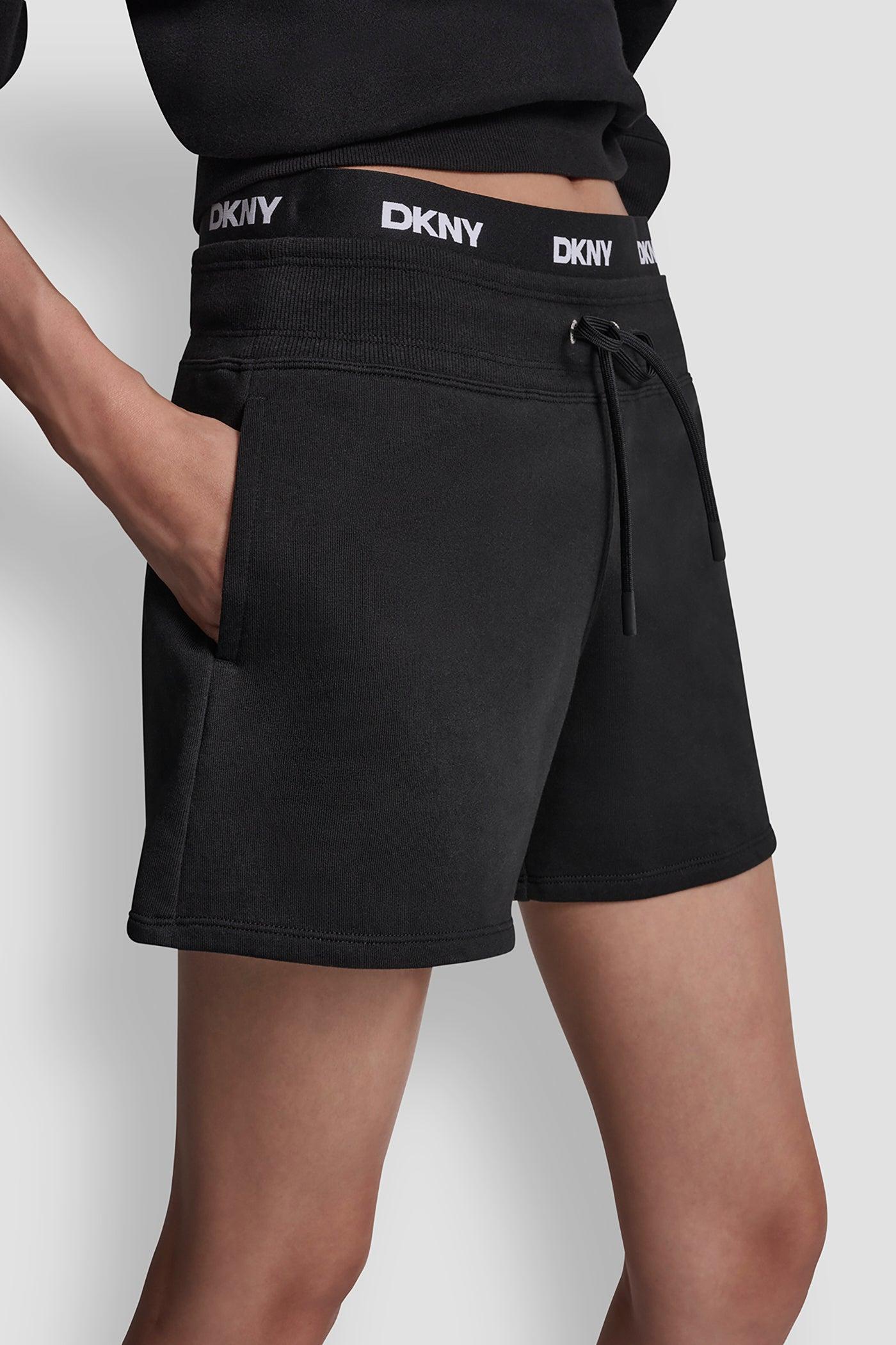 HIGH-RISE LOGO-WAIST SWEAT SHORTS Product Image