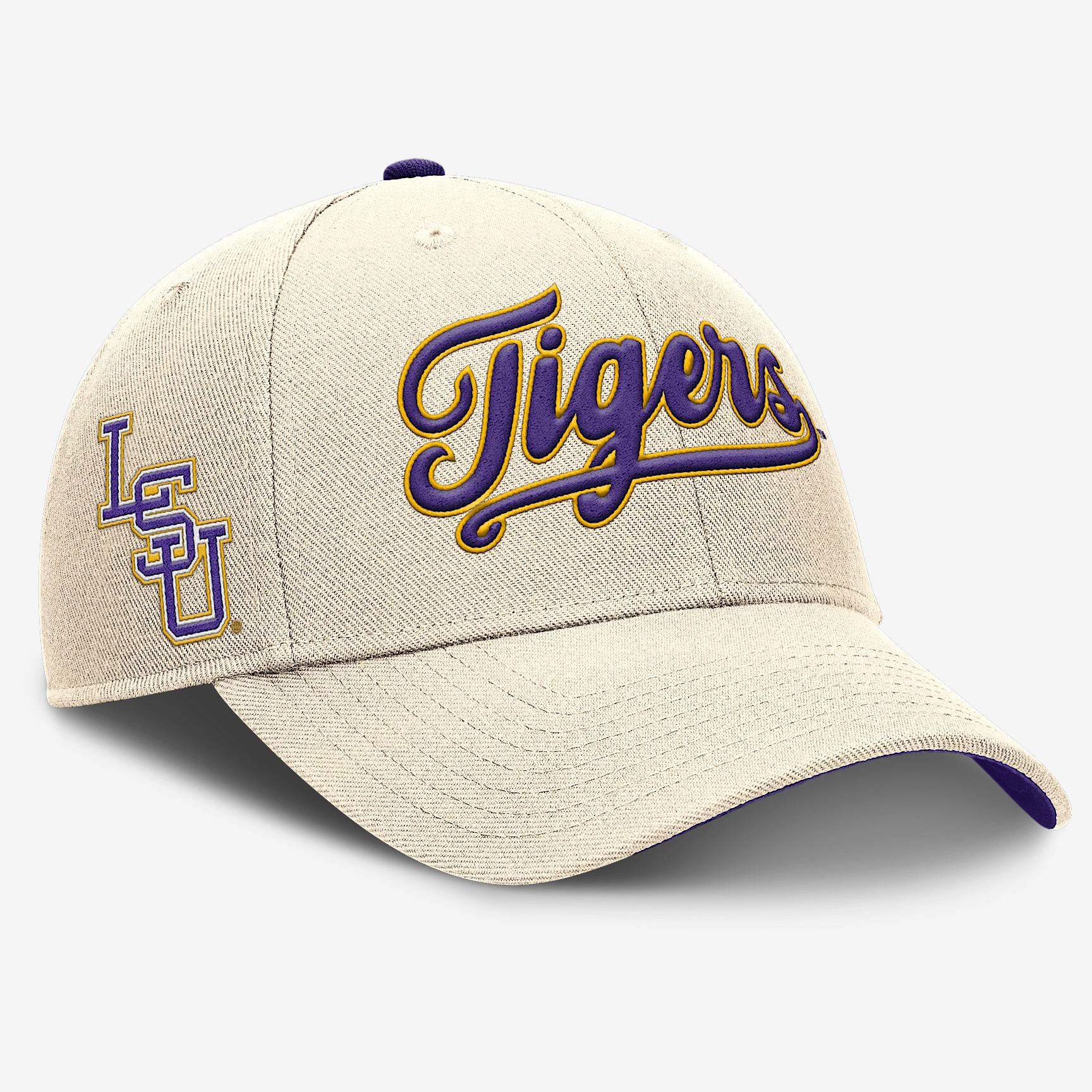 LSU Tigers Primetime Rise Nike Men's College Adjustable Hat Product Image