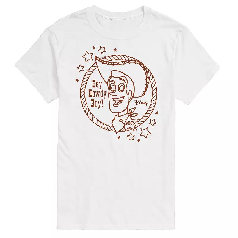 Disney / Pixars Toy Story 4 Mens Hey Howdy Hey Graphic Tee Product Image