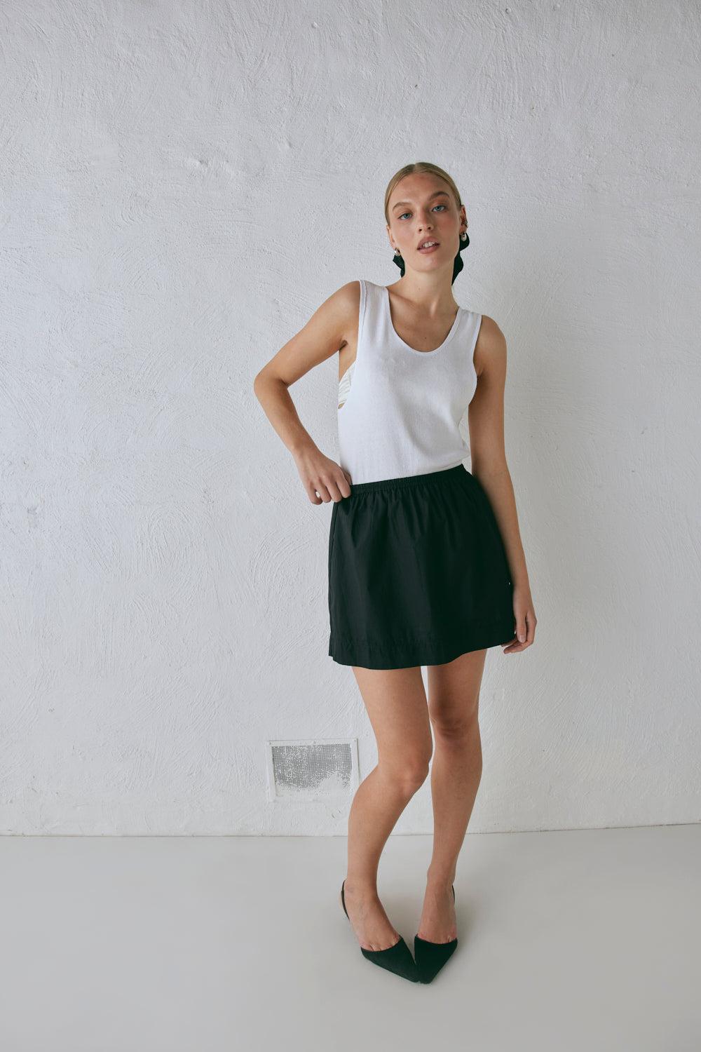 Elka Mini Skirt Black Product Image