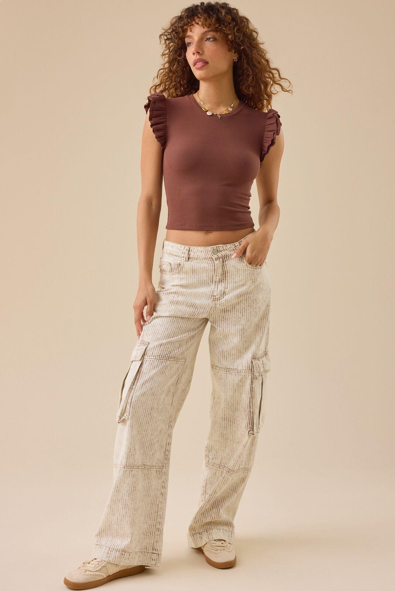 Halley Fluttersleeve Tank Product Image