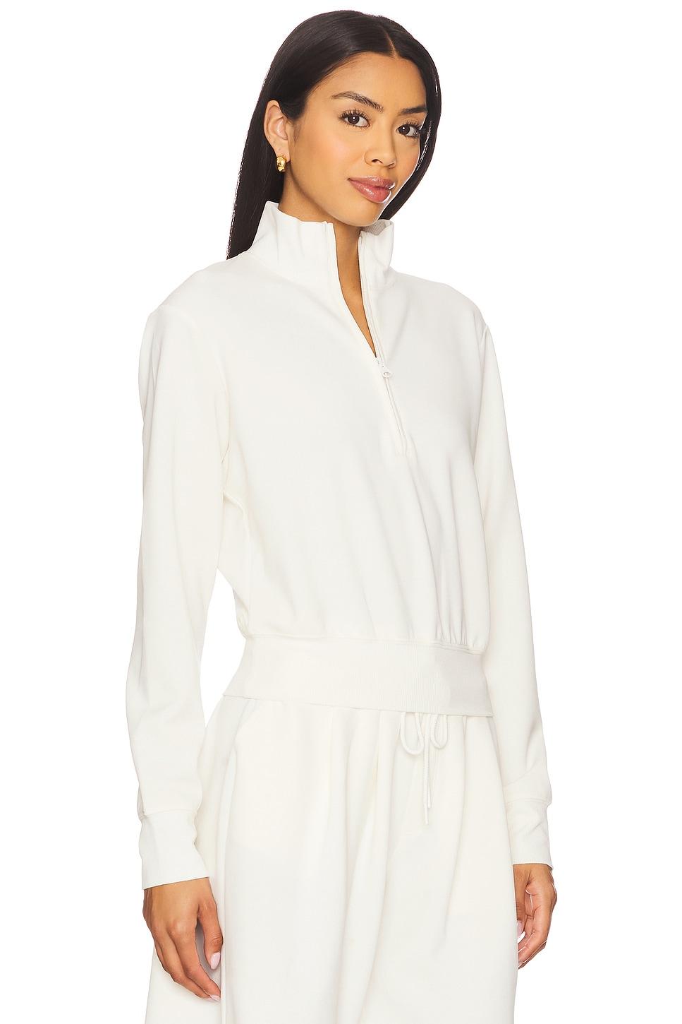 Air Soft Scuba Half Zip Sweatshirt Good American Product Image