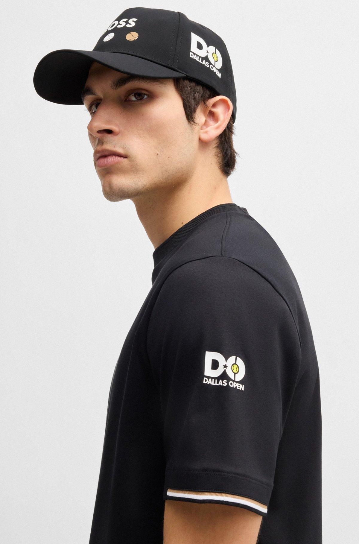 BOSS - Logo-detailed cap in stretch nylon - Light Beige Product Image