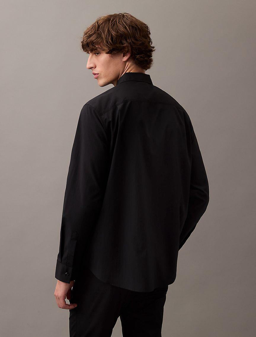 Tech Poplin Button-Down Shirt Product Image