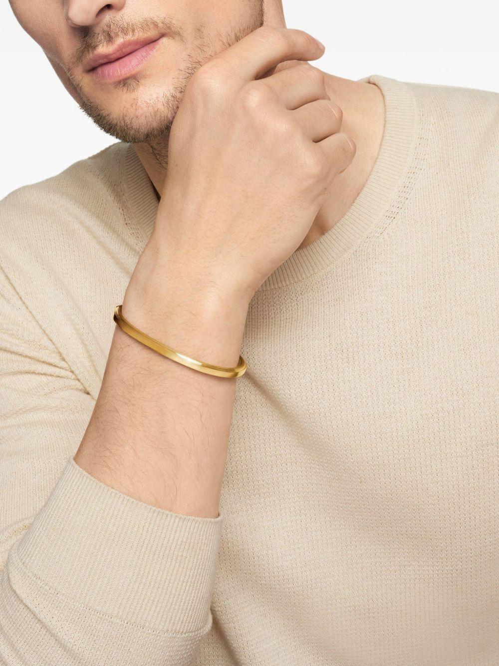 18kt yellow gold Streamline bracelet (4.4mm) Product Image