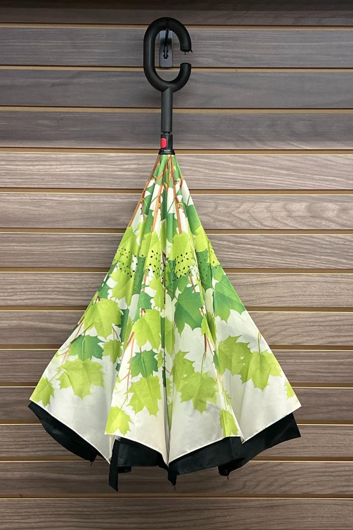 Print Inside-Out Double Canopy Umbrella Product Image