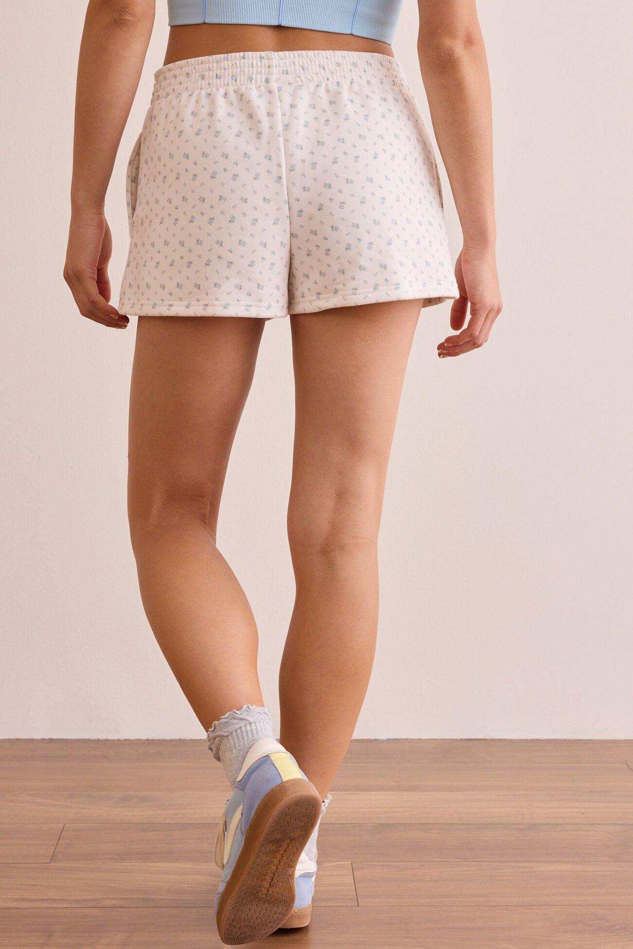 Graceful Floral Lounge Shorts Product Image