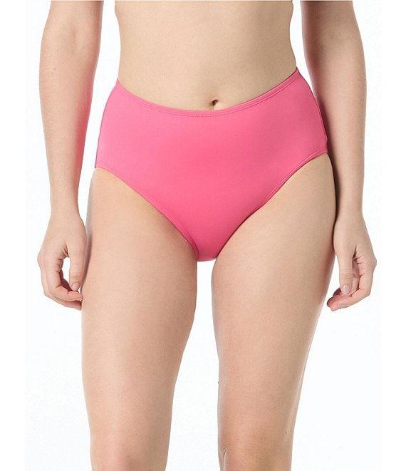 Beach House Chloe High Waisted Solid Bikini Swim Bottom Product Image
