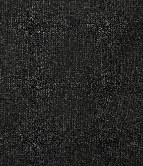 John Varvatos Slim Fit Flat Front Stripe Pattern 2-Piece Suit Product Image