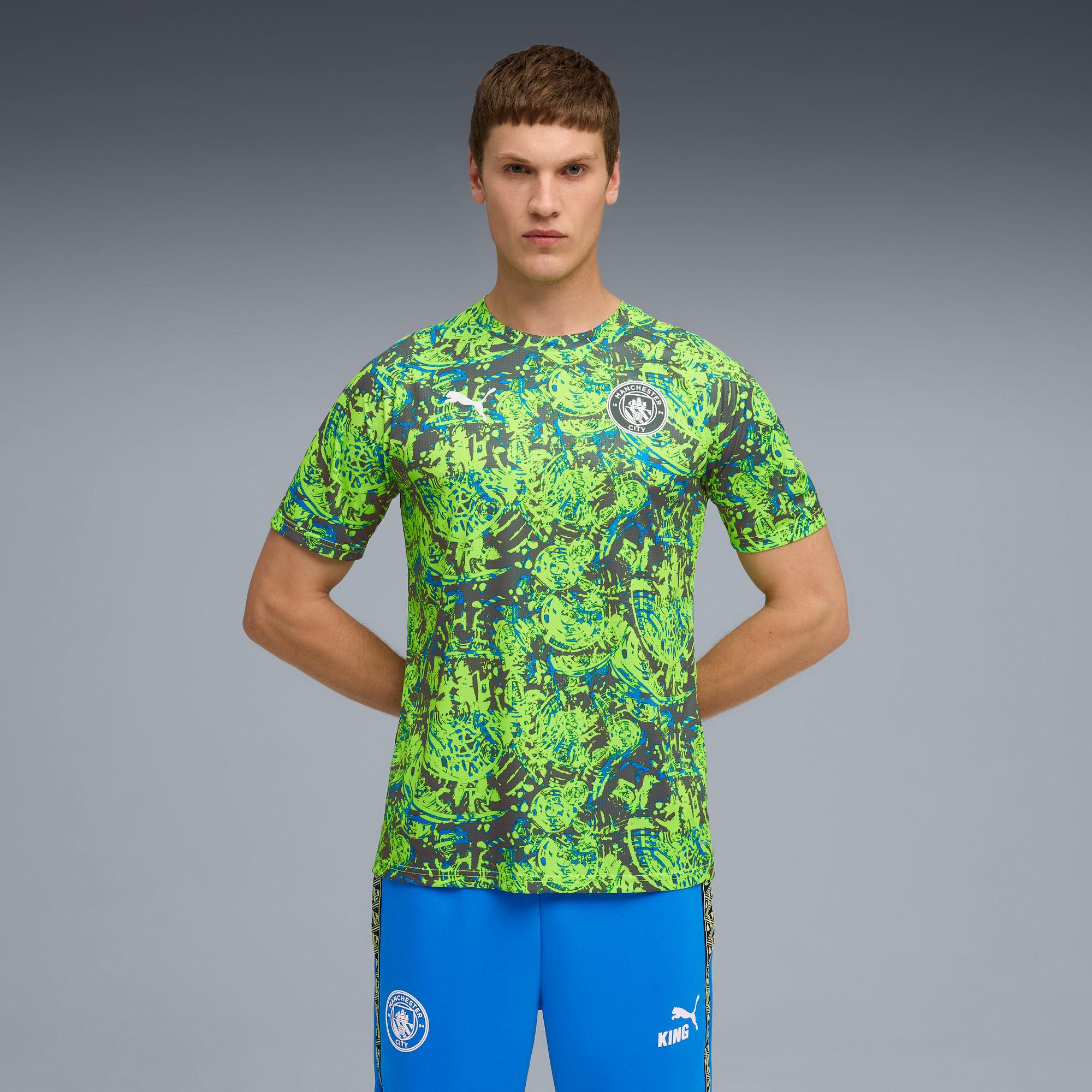 Manchester City Men's Soccer Warm-Up Jersey Product Image
