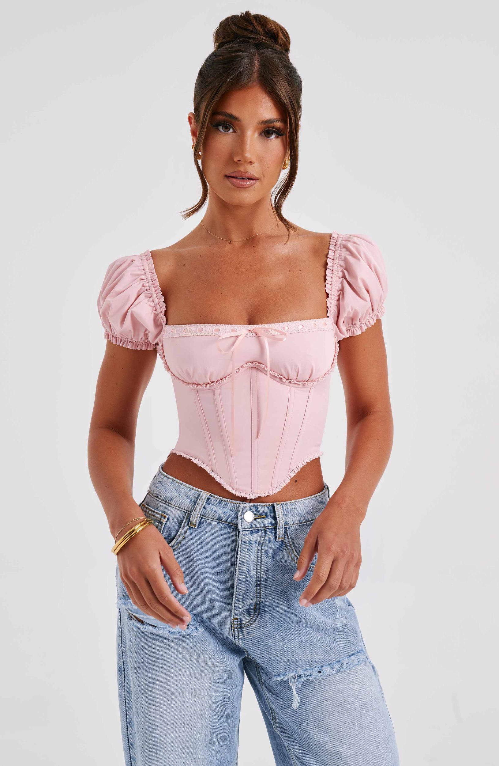 Matilda Corset - Blush Product Image