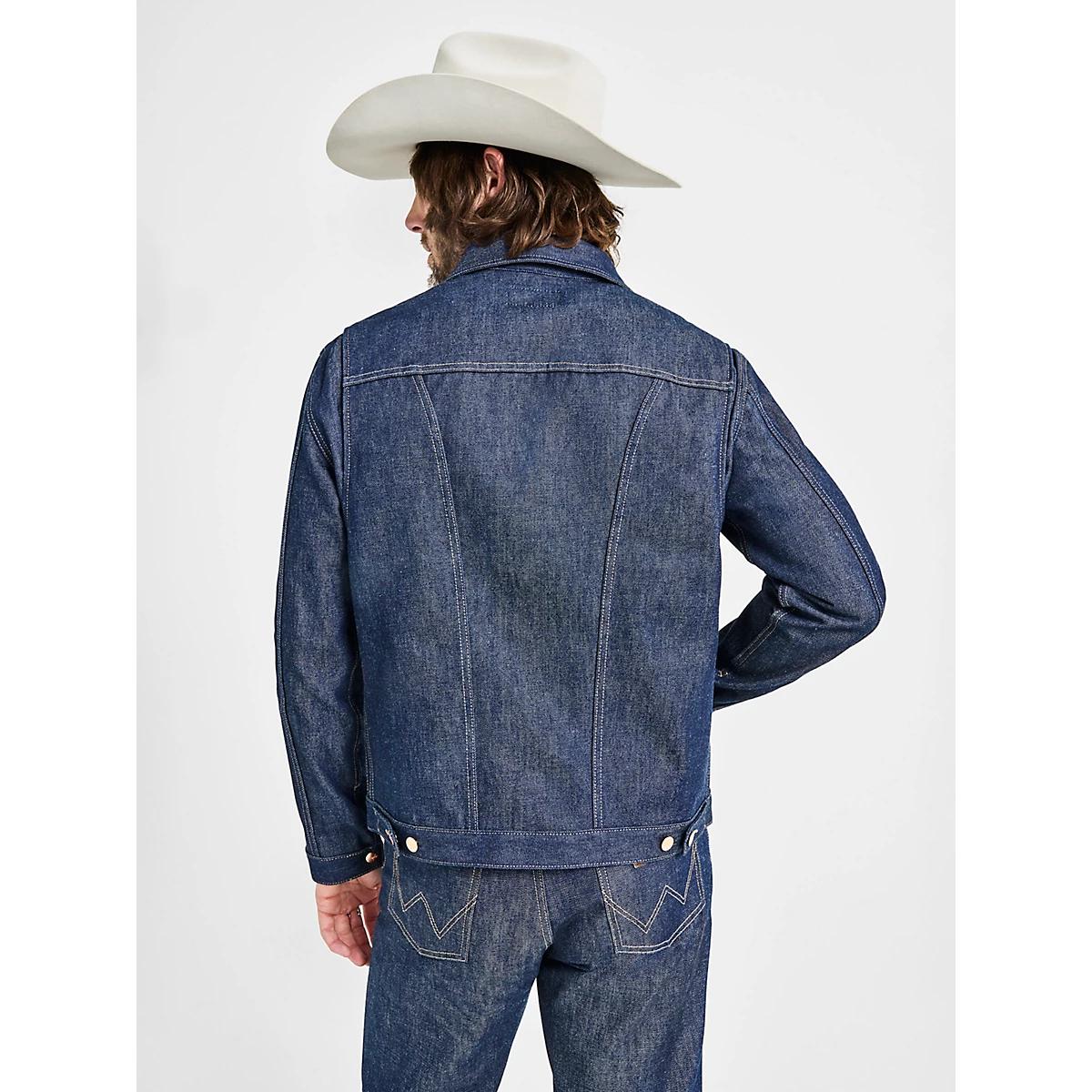 Men's Cone Denim® White Oak Selvedge Jacket in Raw Indigo Product Image