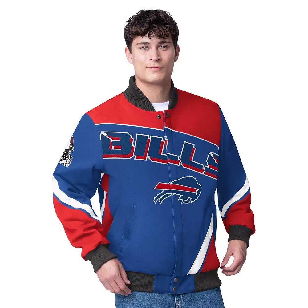 Men's G-III Extreme  Royal Buffalo Bills Maximum Racing Full-Zip Jacket, Size: Small, Blue Product Image