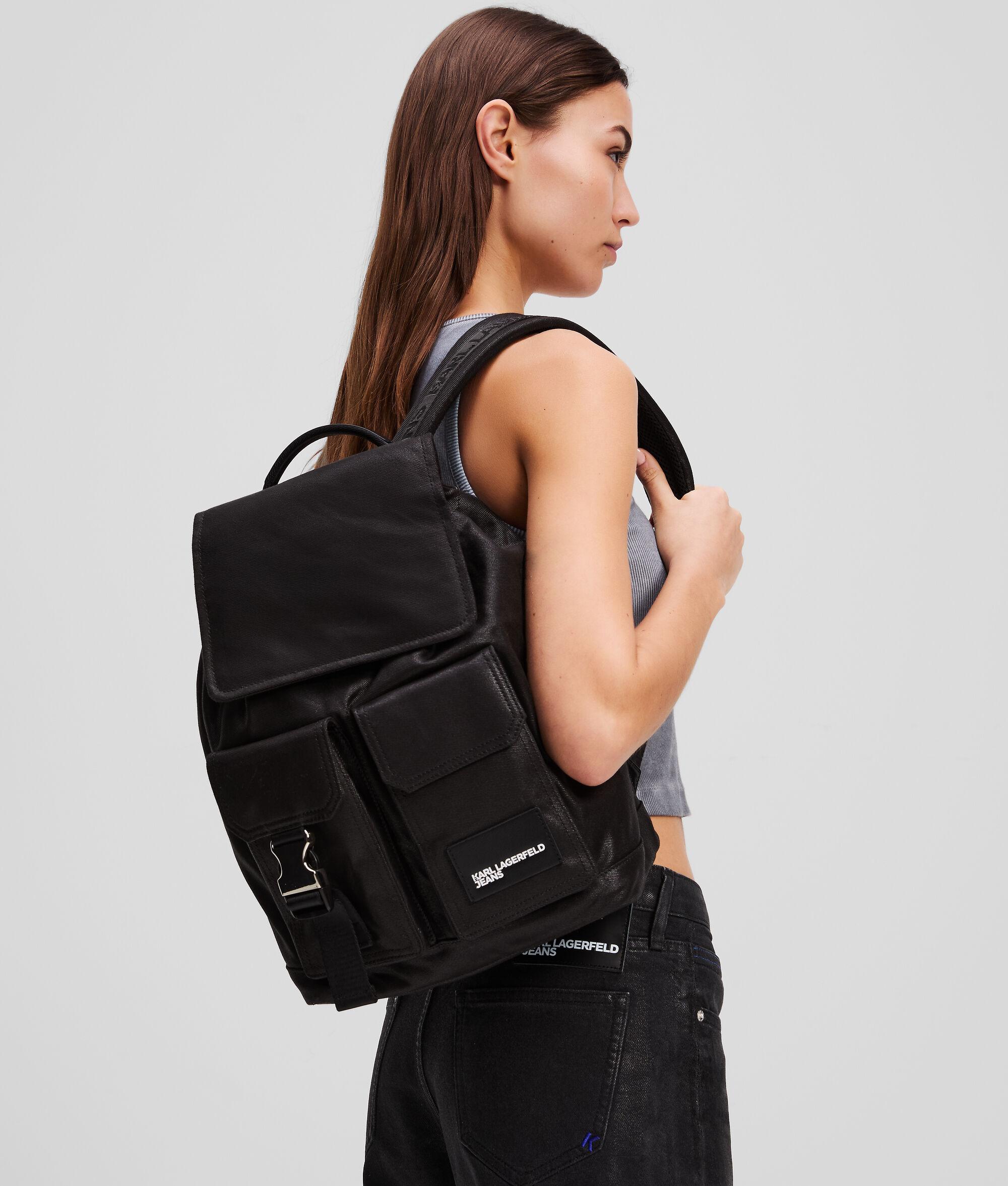 UTILITY COATED DENIM BACKPACK Product Image